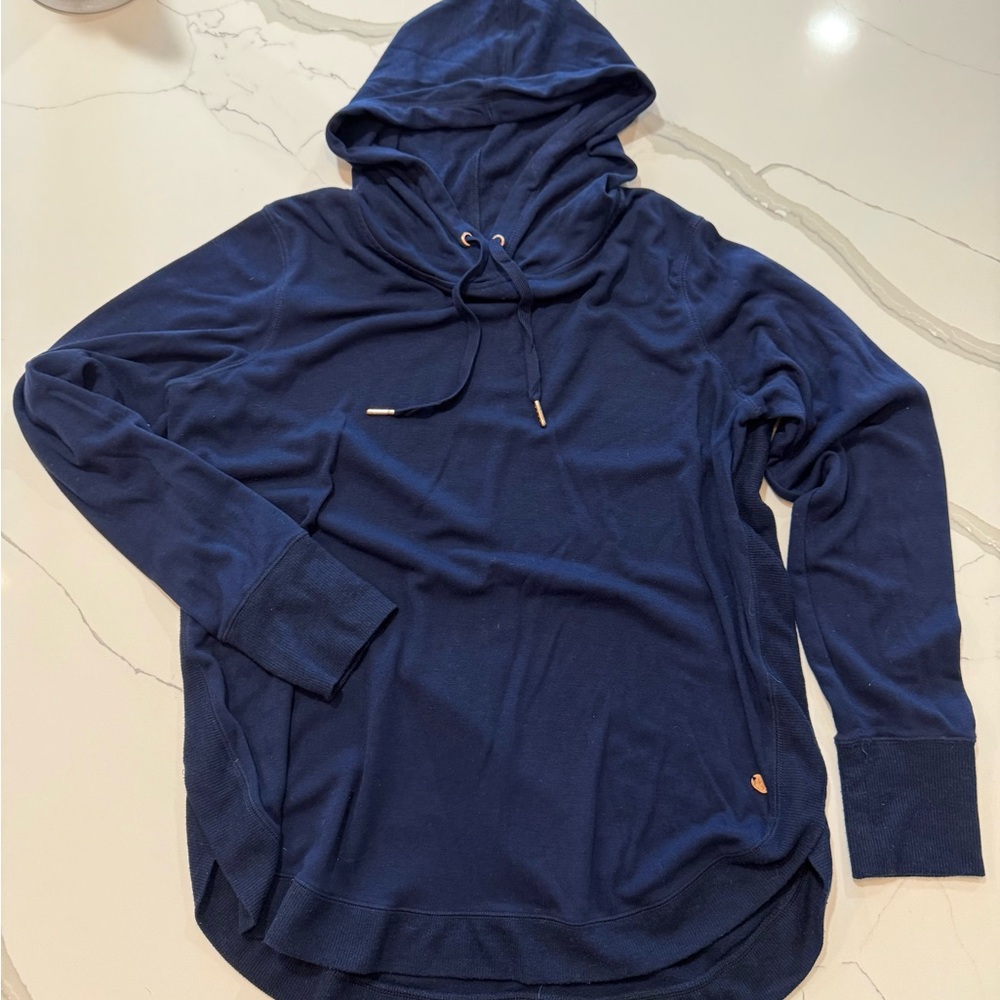 GAIAM Navy Blue Pullover Womens Hoodie Size M